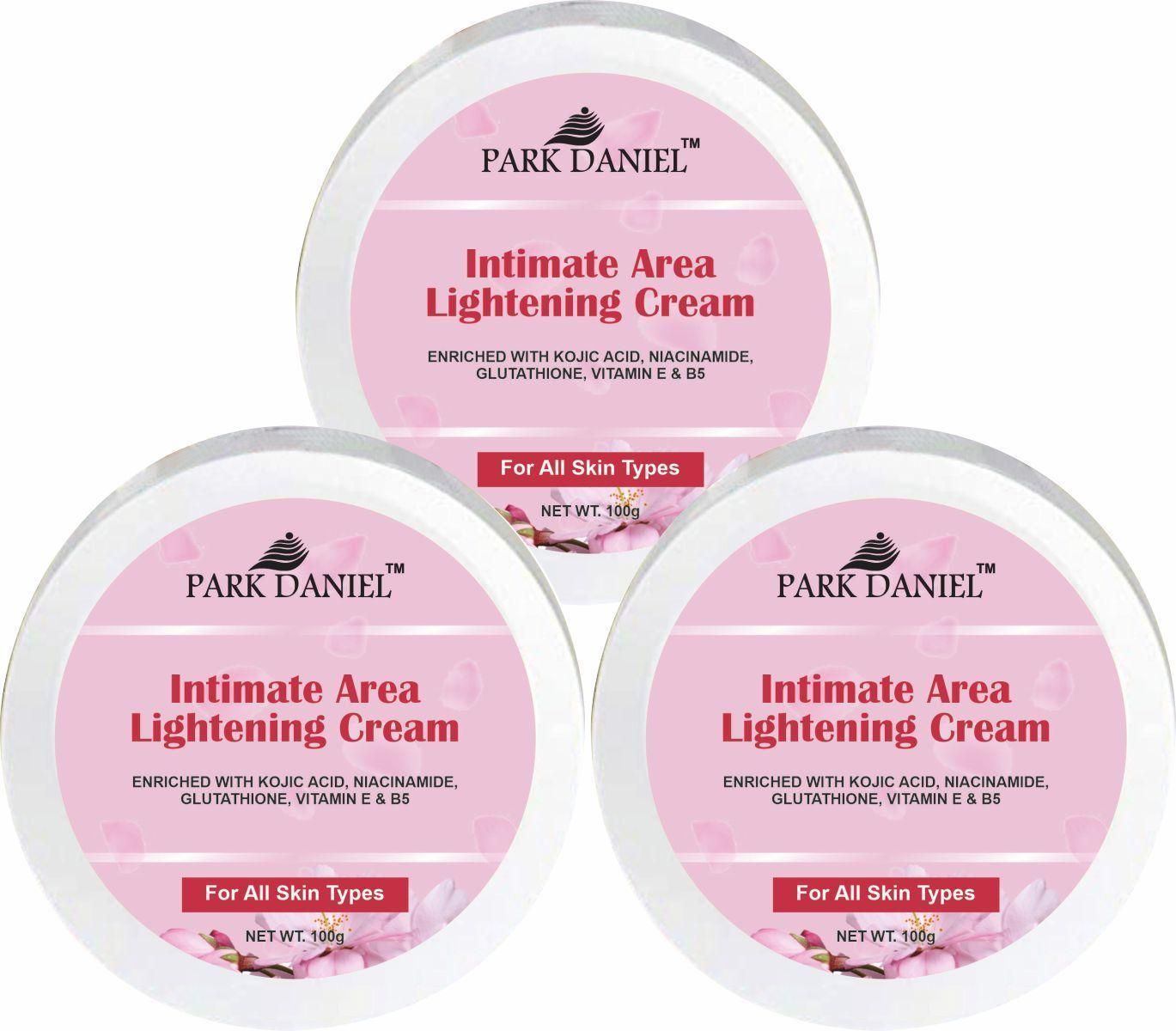 Intimate Area Lightening & Whitening Cream Women & Men Pack of 3 of (100 grams)